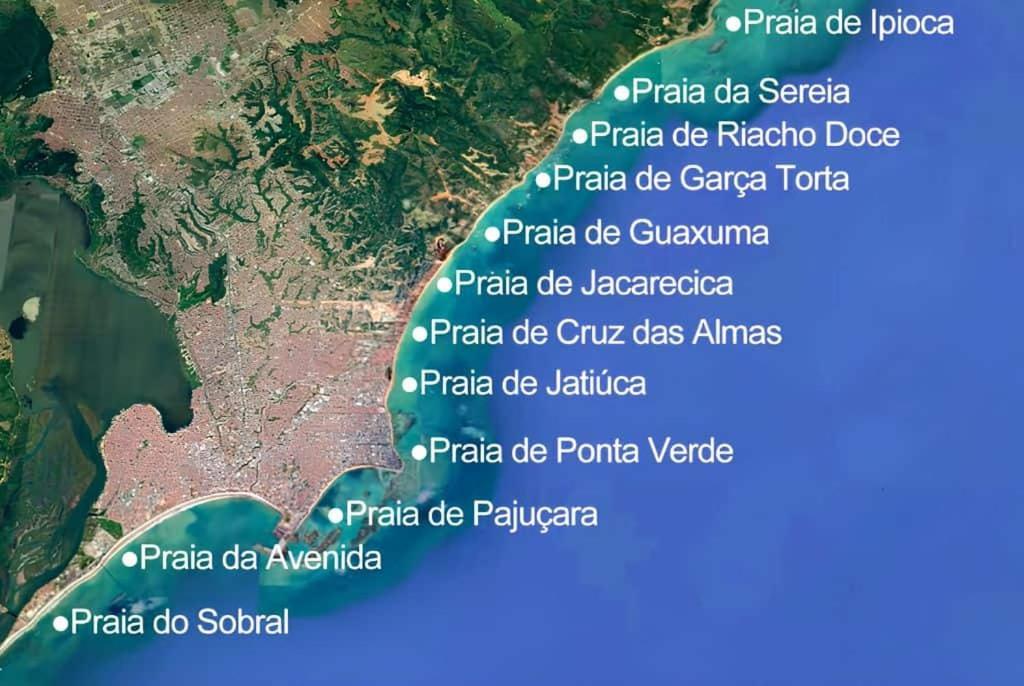 Apartamento 2 Quartos Completo Em Jatiuca - Maceio Exteriör bild
